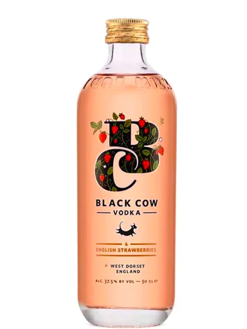 Горілка Black Cow English Strawberries 37.5%