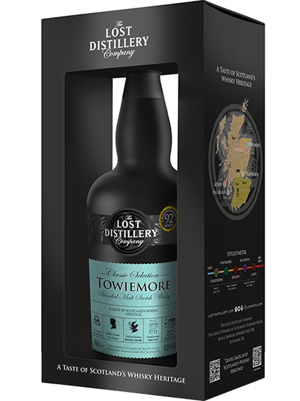 Віскі Towiemore Classic Selection The Lost Distillery 43%