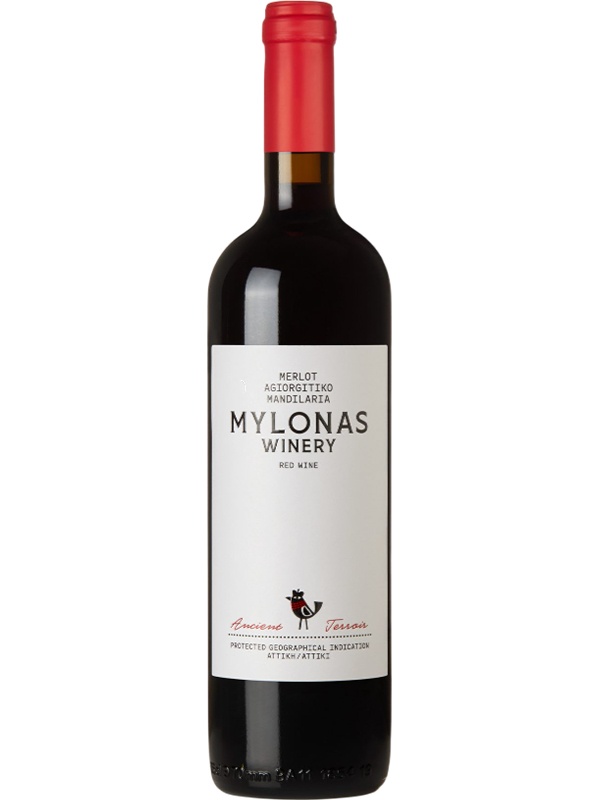 Вино Merlot-Agiorgitiko-Mandilaria Mylonas Winery