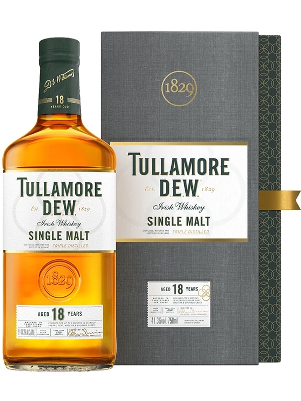 Віскі Tullamore Dew Single Malt 18 років 41.3%