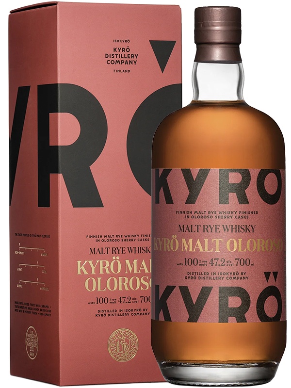 Віскі Kyro Oloroso Malt Rye 47.2%