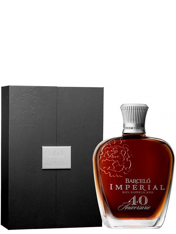 Ром Imperial Premium Blend 40 Aniversario Barcelo в подарунковій коробці 43%