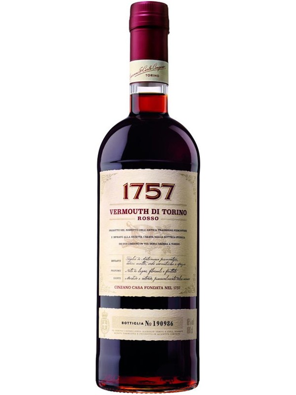 Вермут 1757 Rosso Cinzano червоне солодке 16%