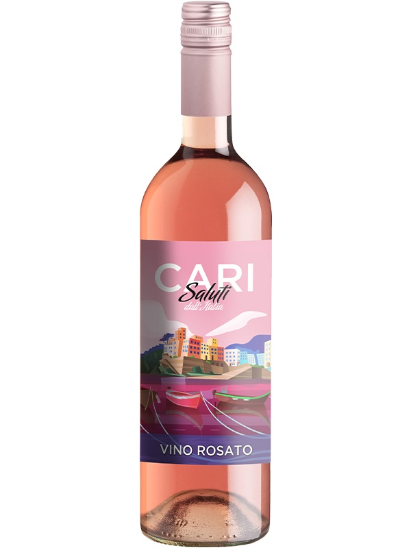 Вино Cari Saluti Rosato d'Italia