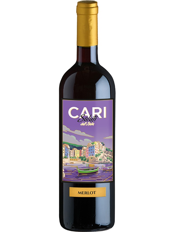 Вино Cari Saluti Merlot