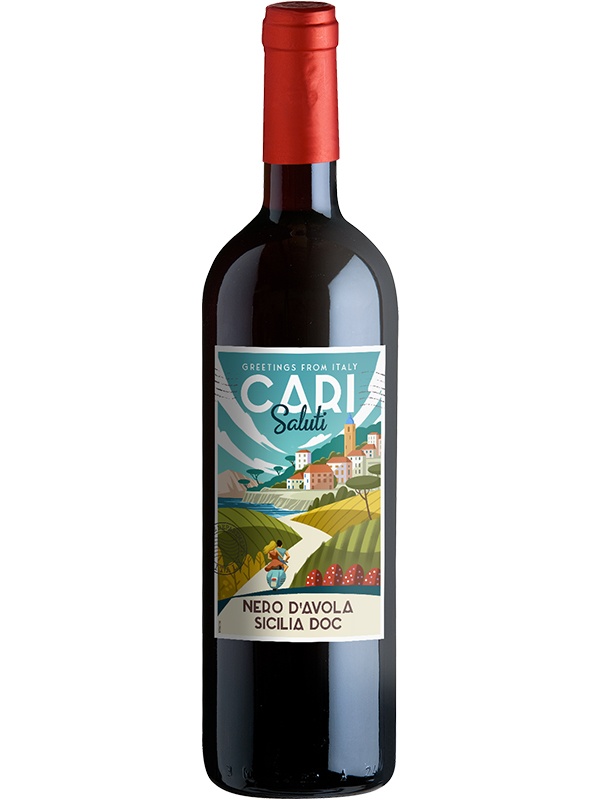 Вино Cari Saluti Nero d'Avola