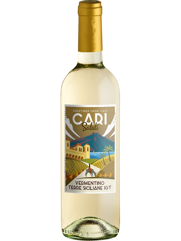 Вино Cari Saluti Vermentino
