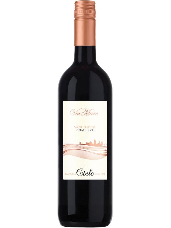 Вино Sangiovese - Primitivo Viamare Cielo e Terra