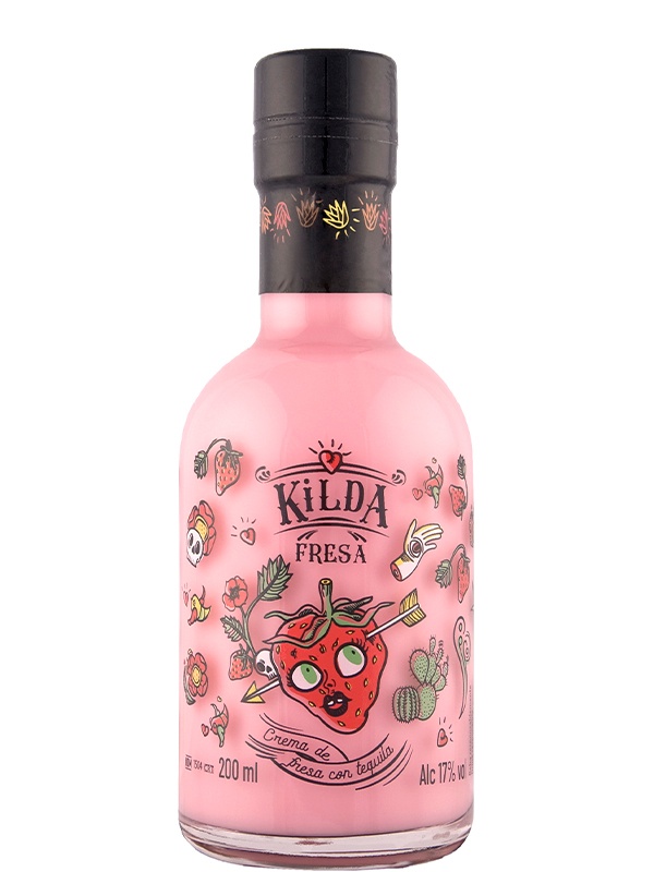 Лікер Kilda Strawberry Tequila Cream 17%