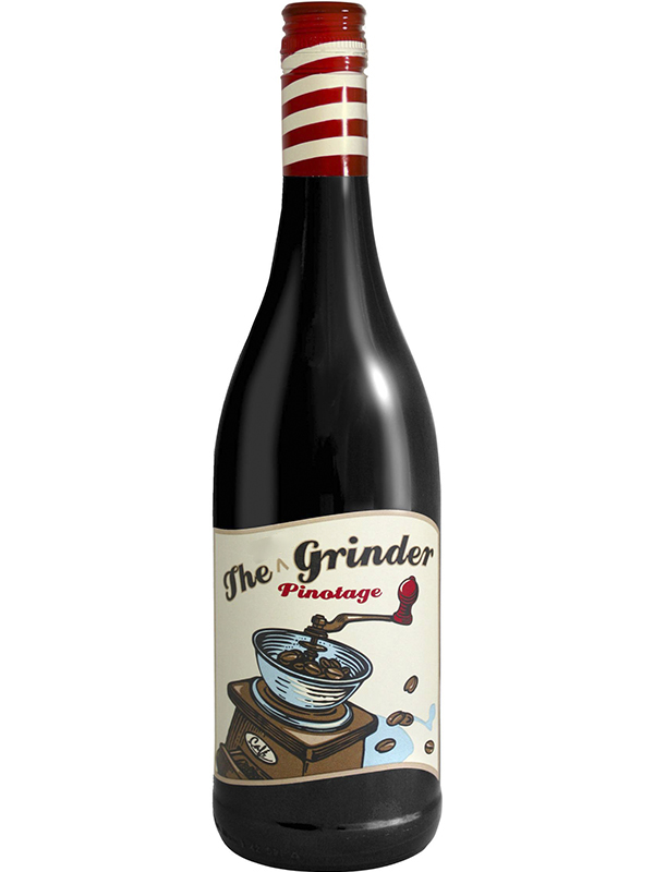 Вино Pinotage The Grinder червоне сухе 14%