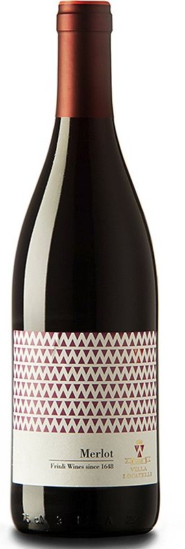 Вино Merlot Villa Locatelli червоне сухе 12.5%