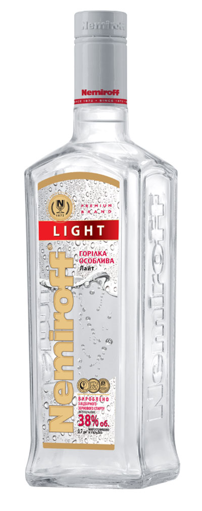 Горілка Nemiroff Light 38%