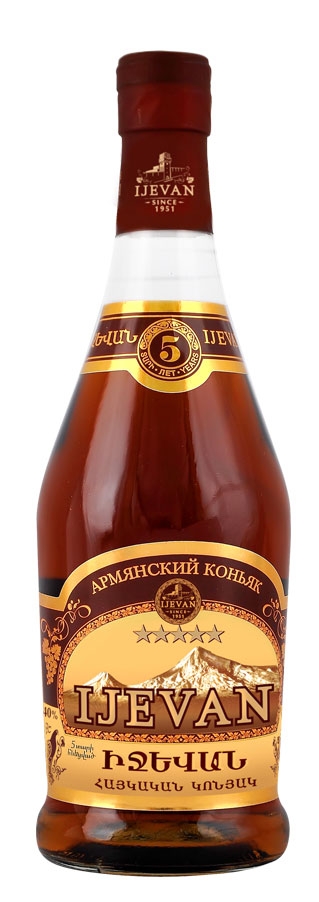 Коньяк Ijevan 5 років витримки 40%