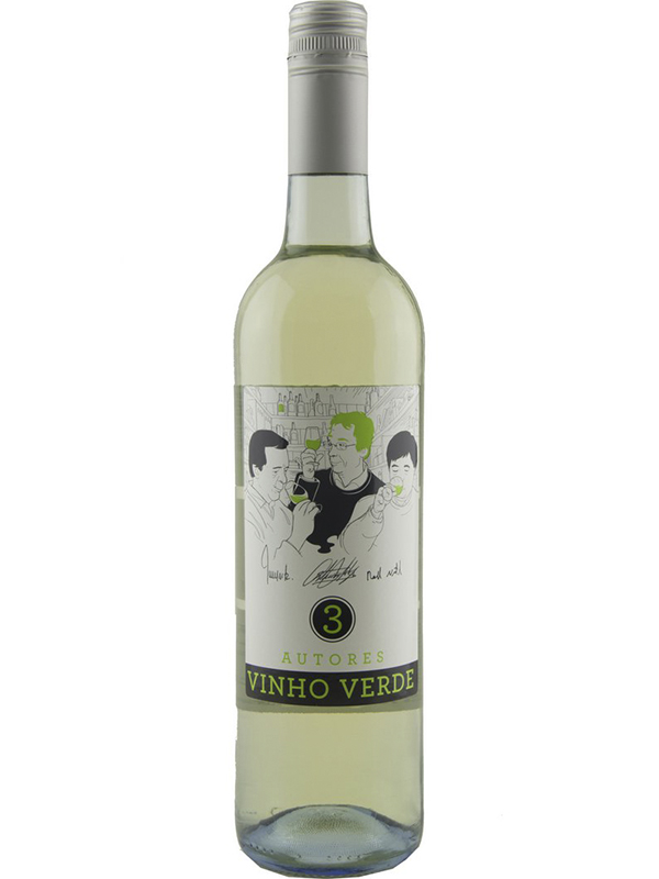 Вино 3 Autores Vinho Verde Vidigal Wines біле сухе
