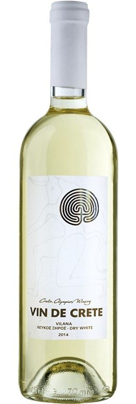 Вино Vin de Crete Vilana Mediterra Winery біле сухе