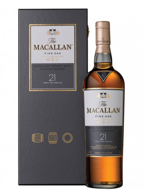 Віскі Macallan Fine Oak 21 YO 43%