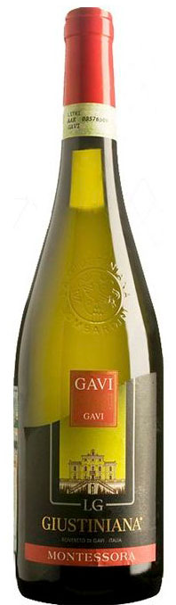 Вино Gavi del Comune di Gavi "Montessora" Tenuta La Giustiniana біле сухе 12.5%