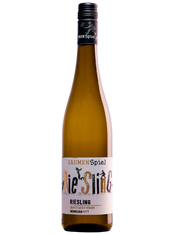 Вино Riesling Gaumenspiel біле сухе 12%