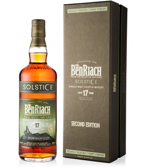 Віскі BenRiach Solstice 17 років витримки 50%