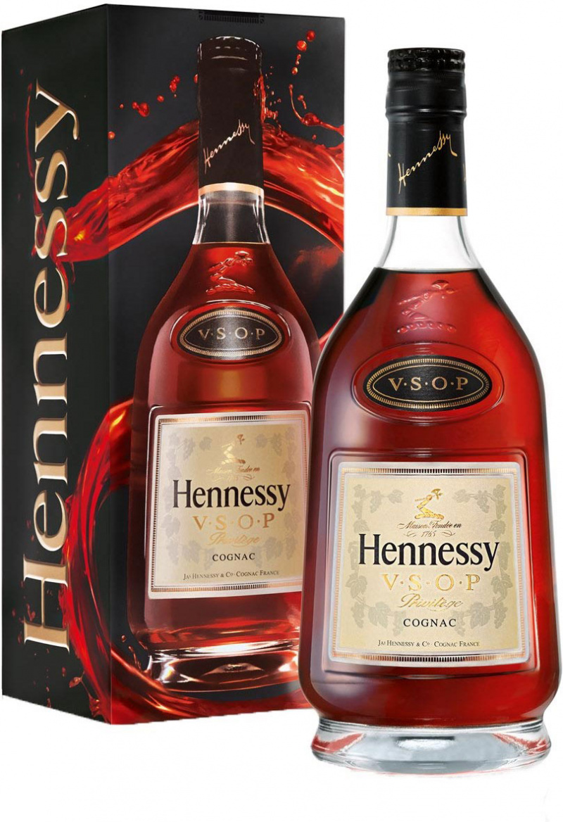 Коньяк Hennessy VSOP 6 років витримки 40% в подарунковій упаковці