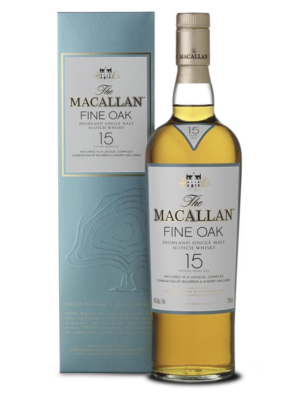 Віскі Macallan Fine Oak 15 YO 43%