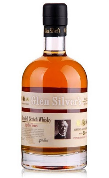 Віскі Glen Silver`s Blended Scotch 8 років витримки 40%