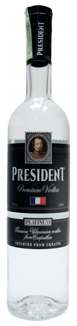 Горілка President Platinum 40%