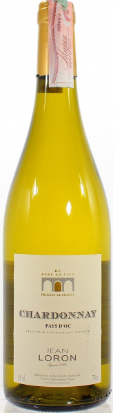 Вино Jean Loron Chardonnay біле сухе 13%