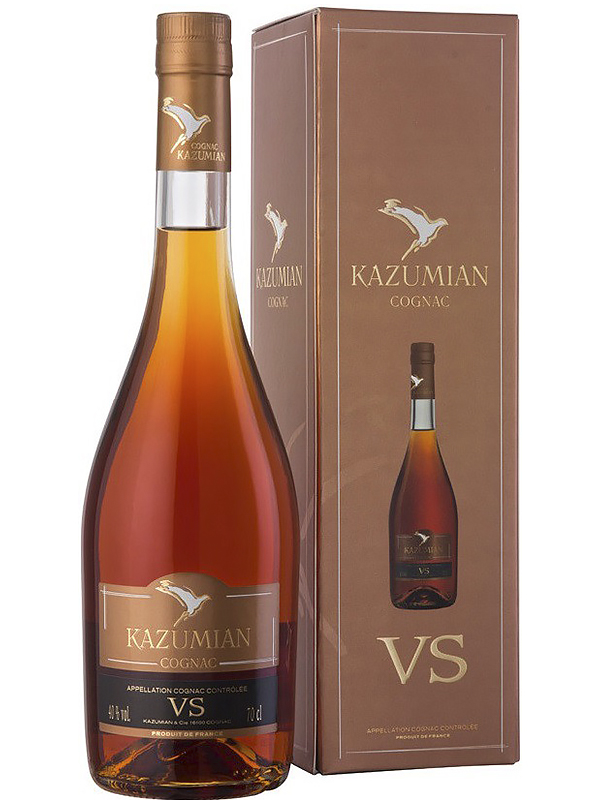 Коньяк Kazumian VS 40% в коробці