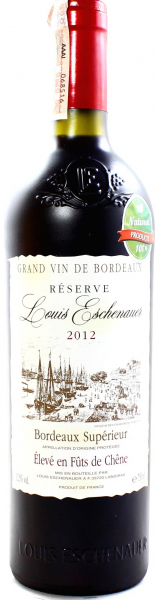 Вино Louis Eschenauer Bordeaux Superieur Reserve червоне сухе 12.5%