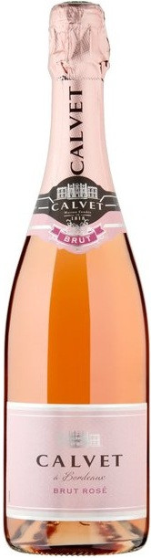 Вино ігристе Calvet Cremant de Bordeaux Brut рожеве брют 10.5%