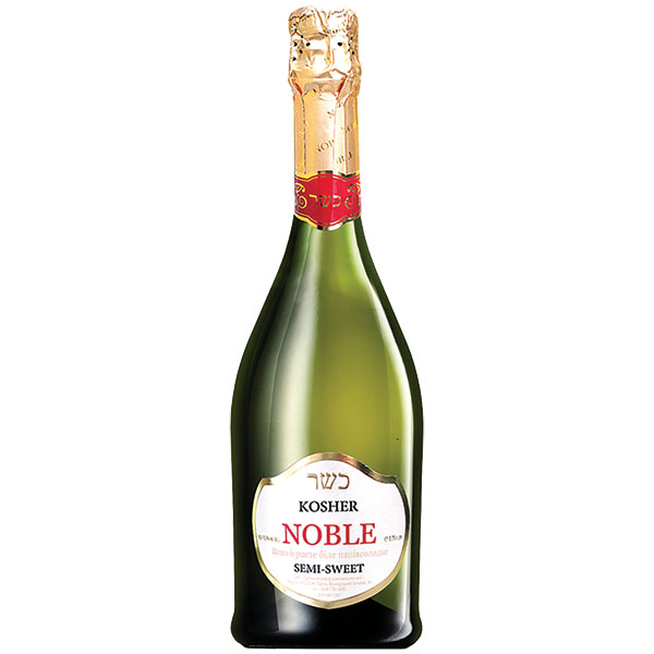 Вино ігристе Noble Kosher біле напівсолодке 13.5%