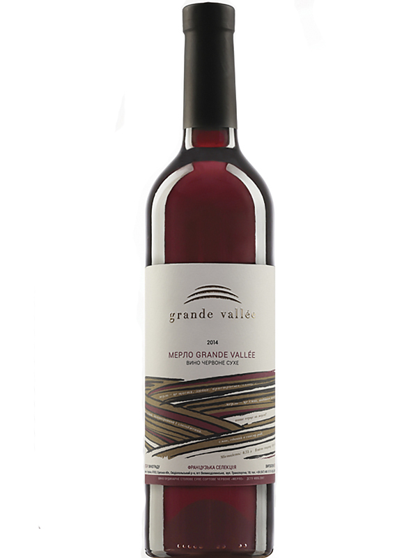 Вино Merlot Grande Vallee червоне сухе