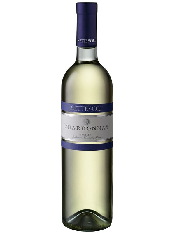 Вино Chardonnay Settesoli біле сухе 13%