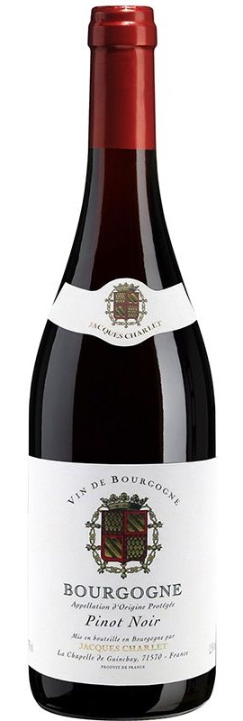 Вино Pinot Noir Bourgogne Rouge Jacques Charlet червоне сухе