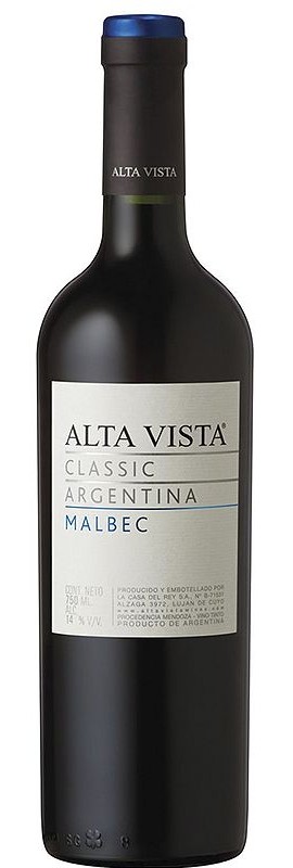 Вино Malbec Classic Alta Vista червоне сухе