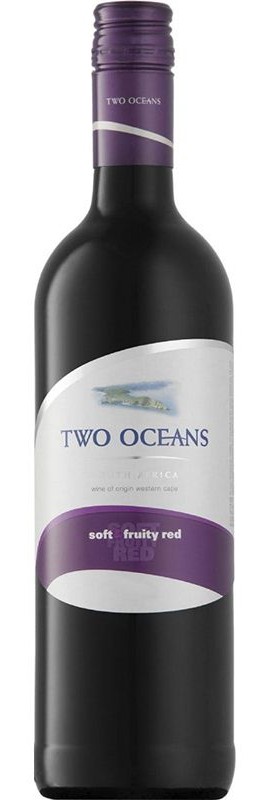 Вино Soft and Fruity Red Two Oceans червоне напівсухе 12.5%