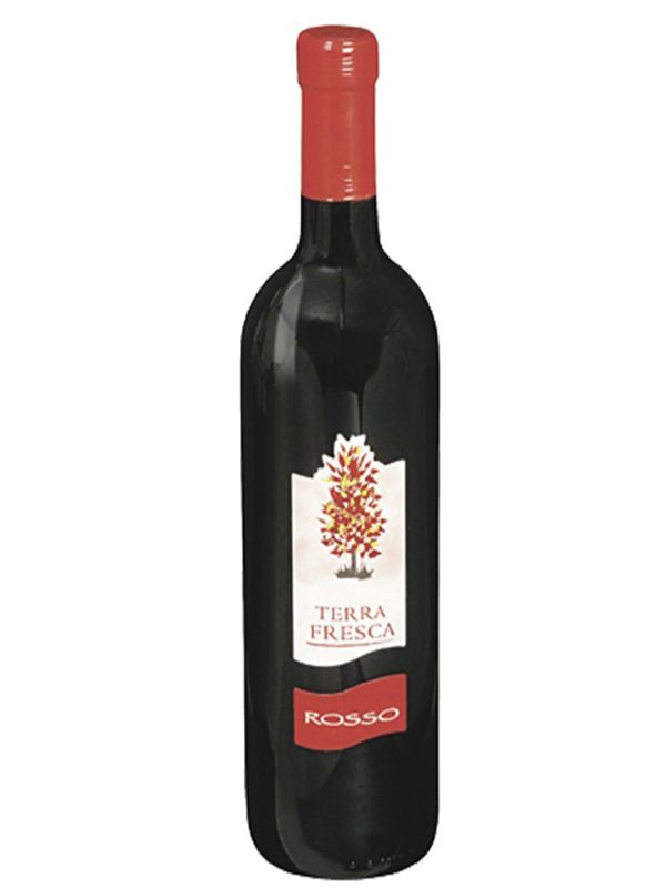 Вино Terra Fresca Rosso червоне напівсухе 10.5%