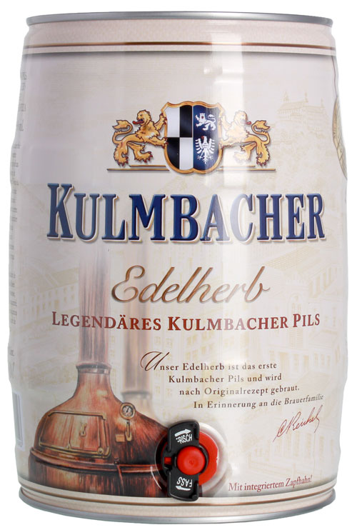 Пиво Kulmbacher Edelherb Pils світле фільтроване 4.9%