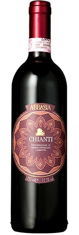 Вино Chianti Abbazia червоне сухе 12.5%