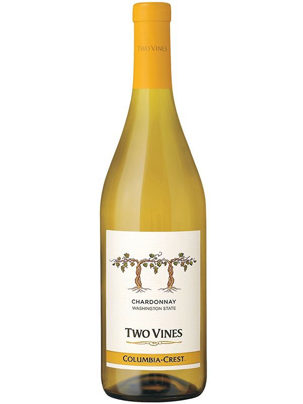 Вино Chardonnay Two Vines біле сухе