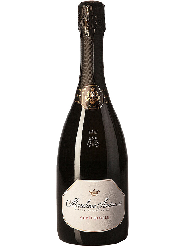 Вино ігристе Antinori Cuve Royale Franciaс Bru біле сухе 12.5%