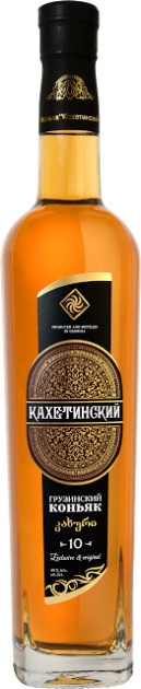 Коньяк Кахетинський XO 10 років витримки 40%