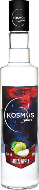 Горілка Kosmos Green Apple 40%