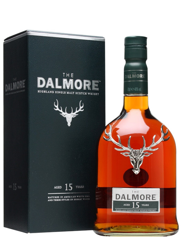 Віск The Dalmore 15 YO Single Malt в подарунковій упаковці 40%