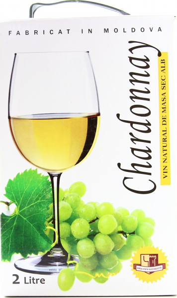 Вино Alianta Vin Chardonnay біле сухе 11.5%