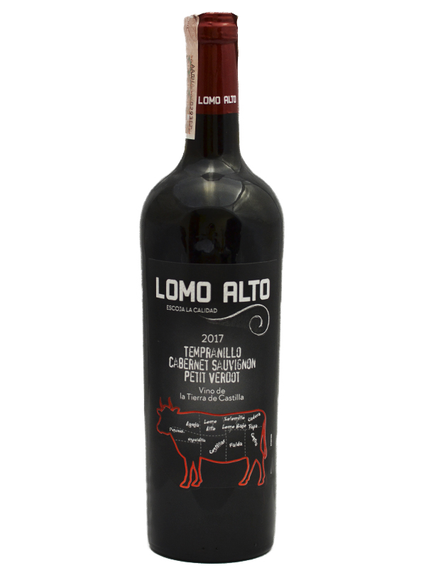Вино Tempranillo — Cabernet Sauvignon — Petit Verdot Lomo Alto червоне напівсухе