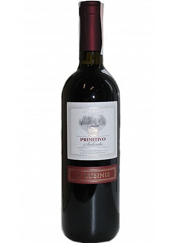 Вино Primitivo Salento Le Rubinie червоне сухе