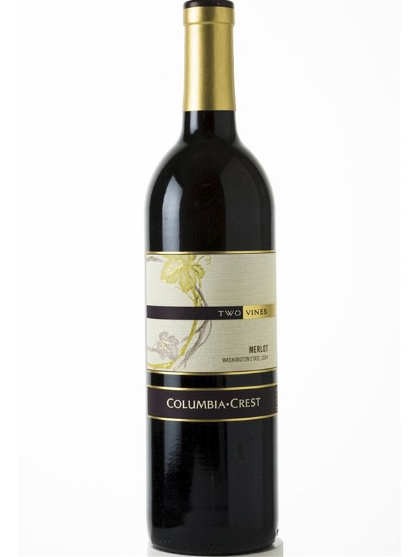 Вино Merlot Two Vines червоне сухе