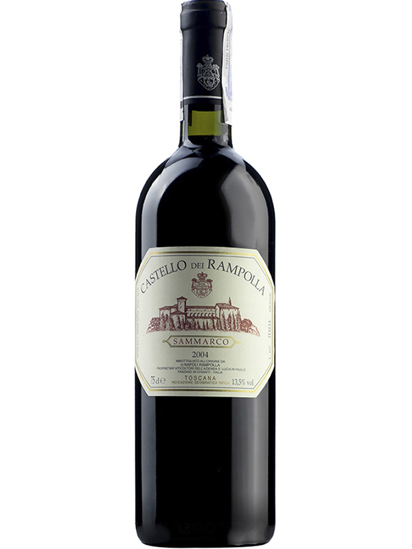 Вино Sammarco Castello dei Rampolla 2004 року червоне сухе